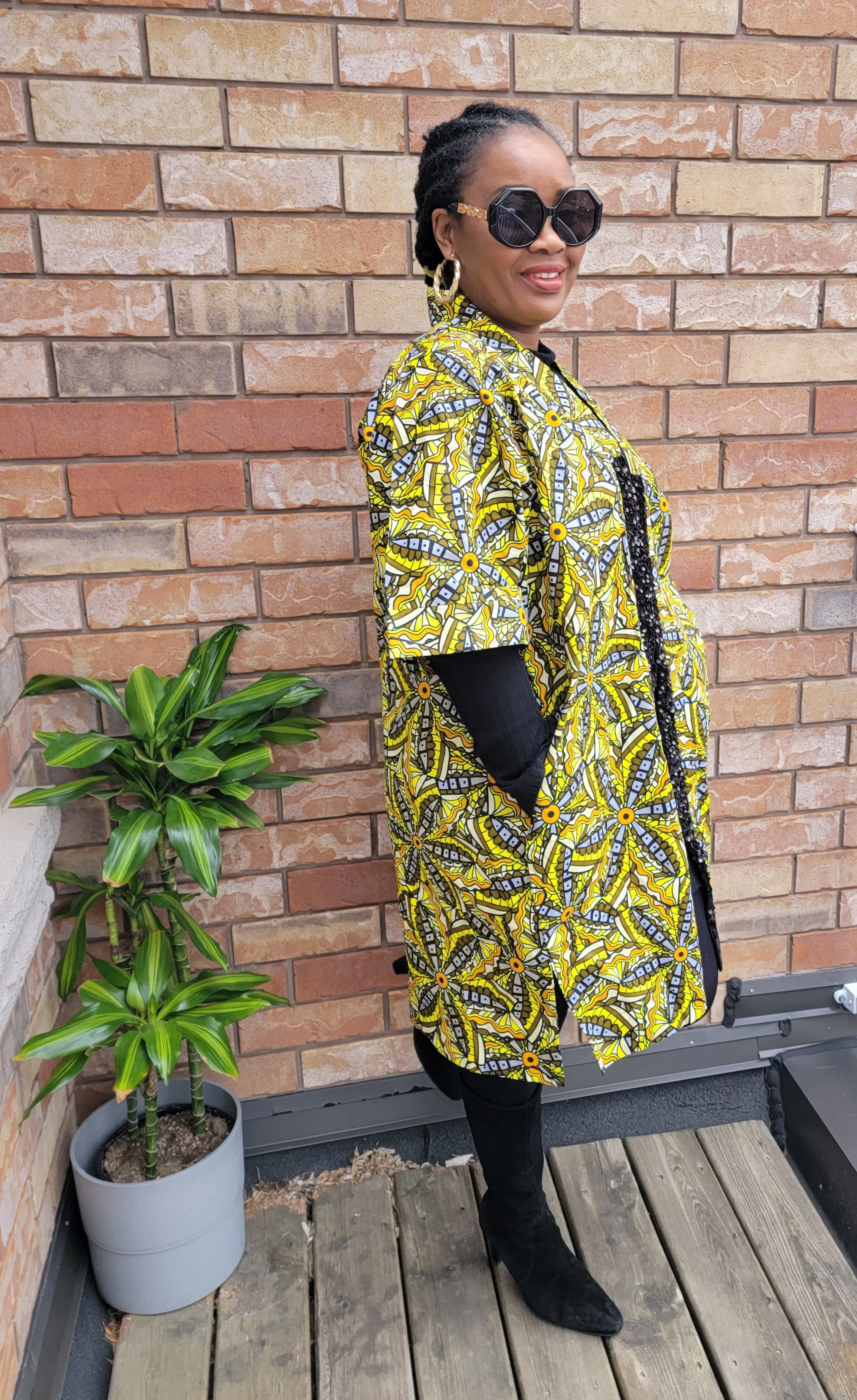 Ankara Kimono (Midi)