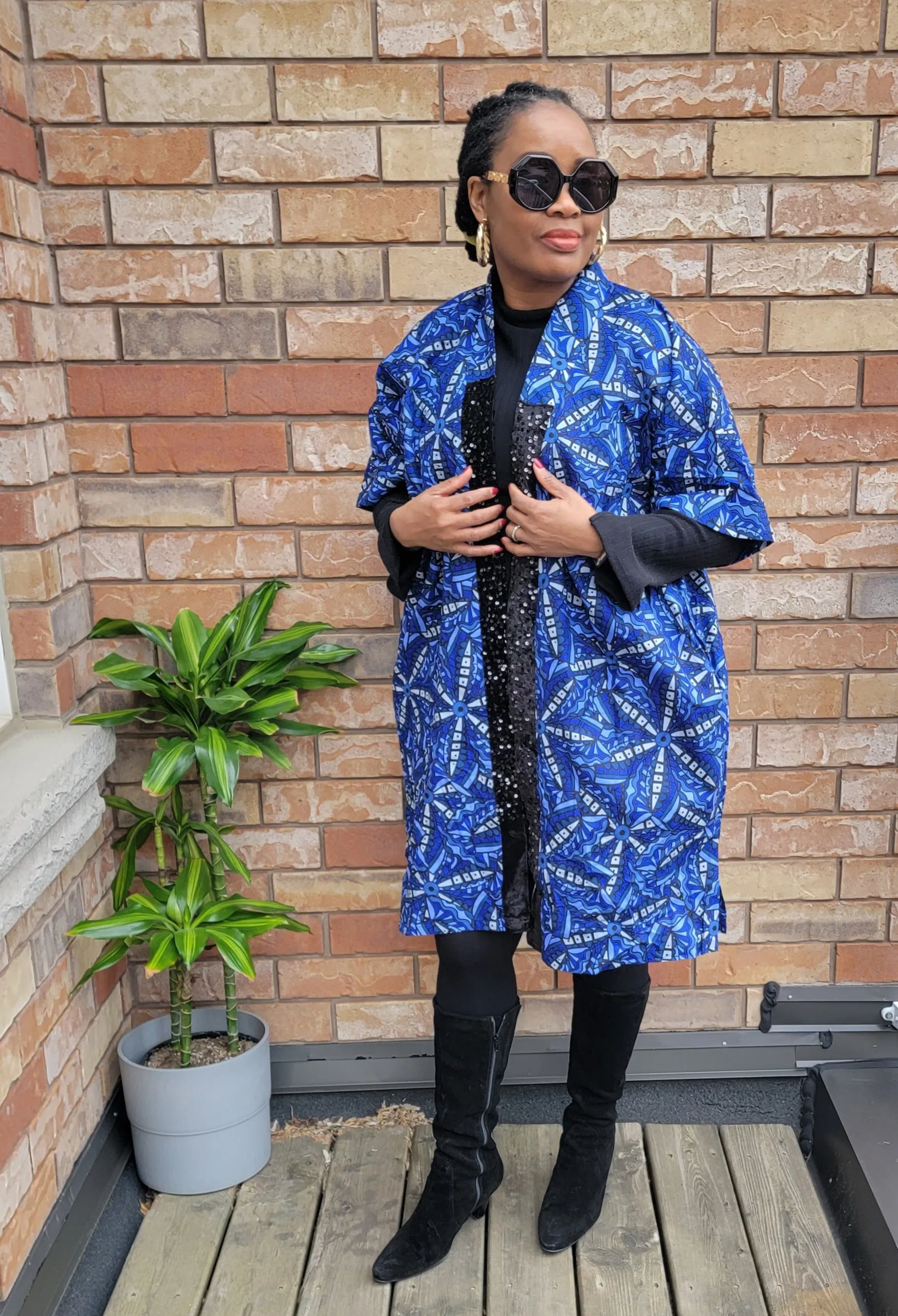 Ankara Kimono (Midi)