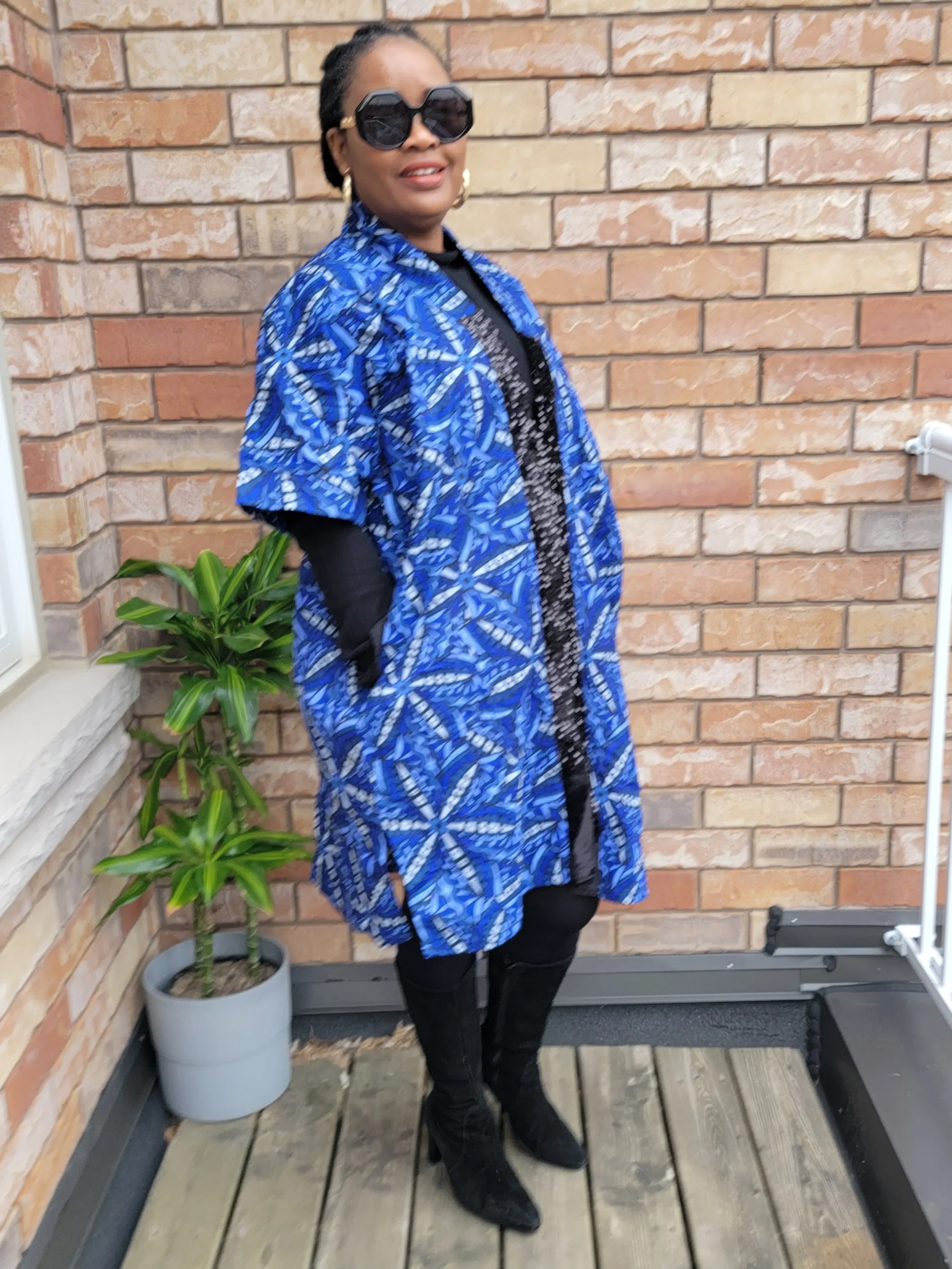 Ankara Kimono (Midi)