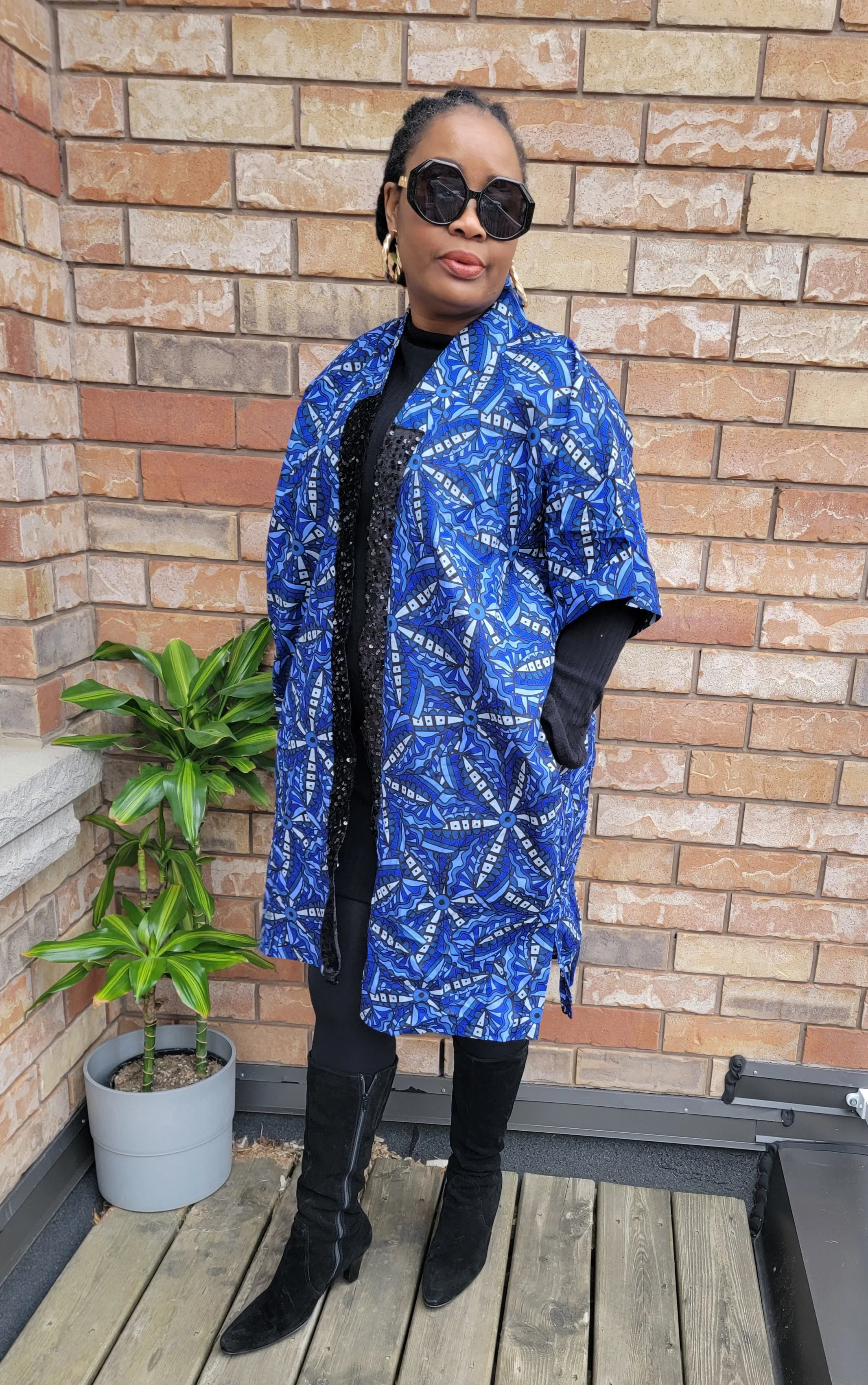 Ankara Kimono (Midi)