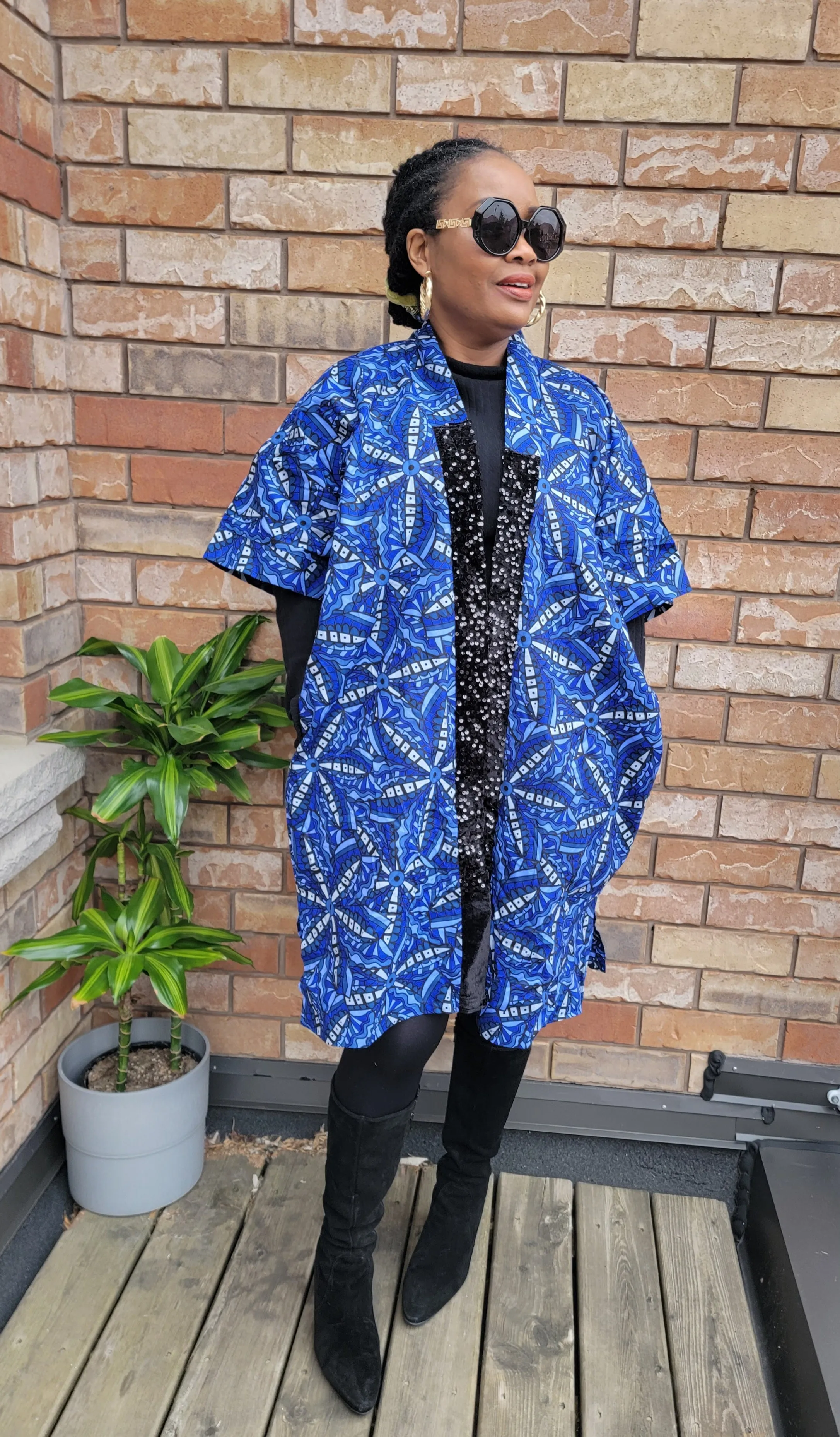 Ankara Kimono (Midi)