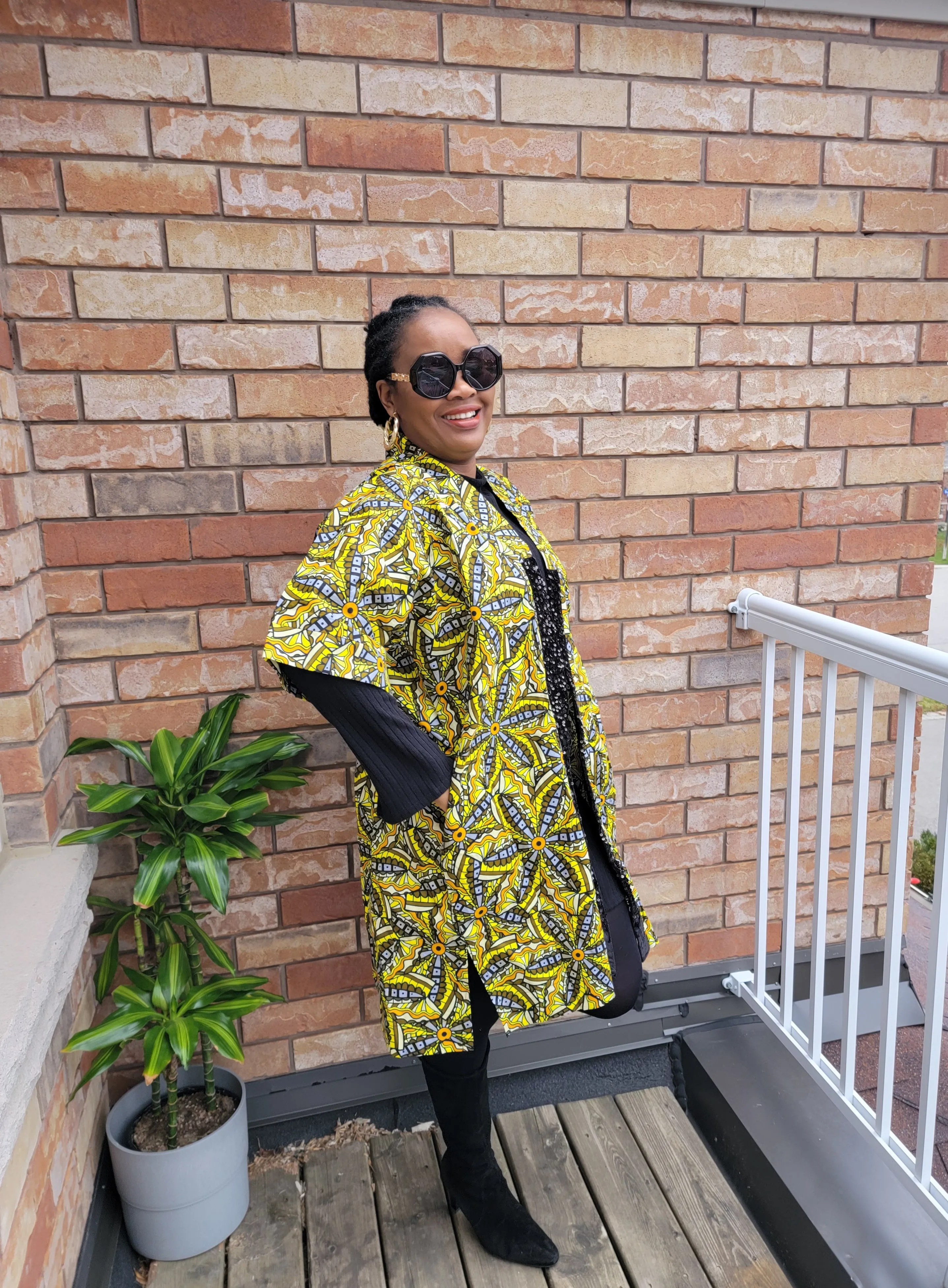 Ankara Kimono (Midi)