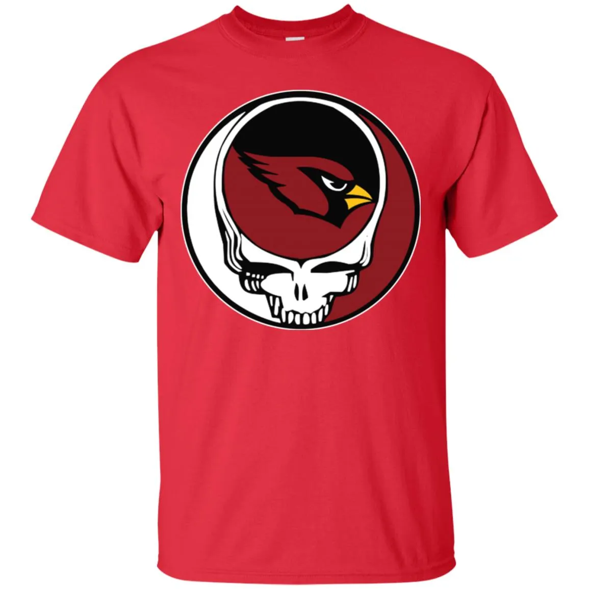 Arizona Cardinals Grateful Dead Steal Your Face Football Nfl Shirts