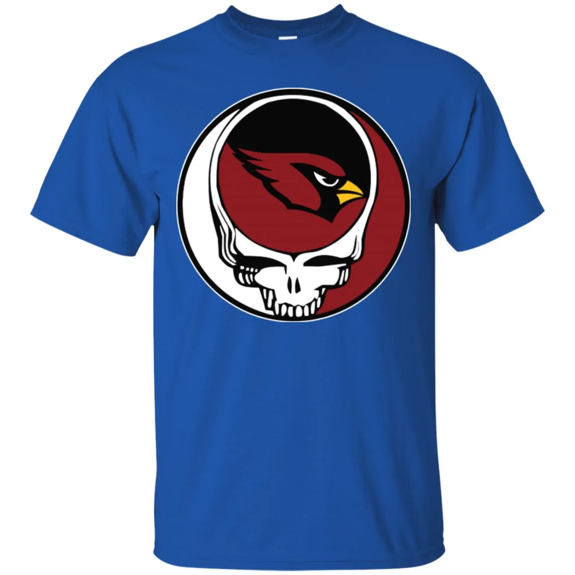 Arizona Cardinals Grateful Dead Steal Your Face Football Nfl Shirts