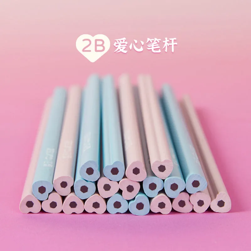 Barrel HB pencil 2B pencil 50pcs/lot #p5344