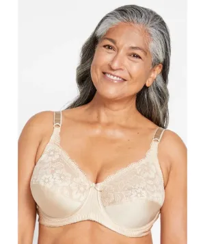 Berlei Classic Lace Underwire Bra - Praline