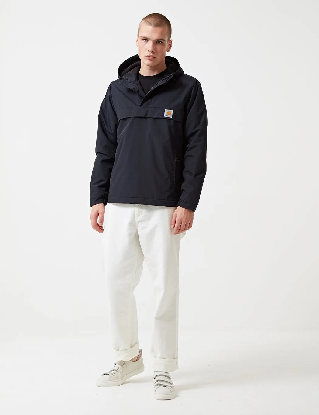 Carhartt Nimbus Half-Zip Jacket (Fleece Lined) - Dark Navy