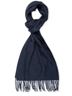 Cashmere Scarf Navy