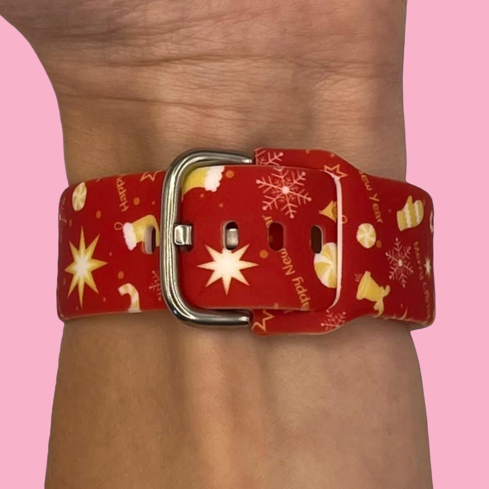 Christmas Watch Straps compatible with the Tommy Hilfiger 22mm Range