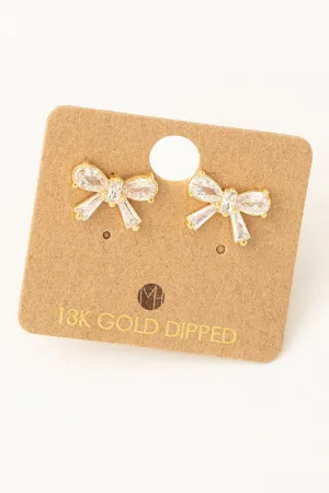 Crystal Bow Must Have Earring