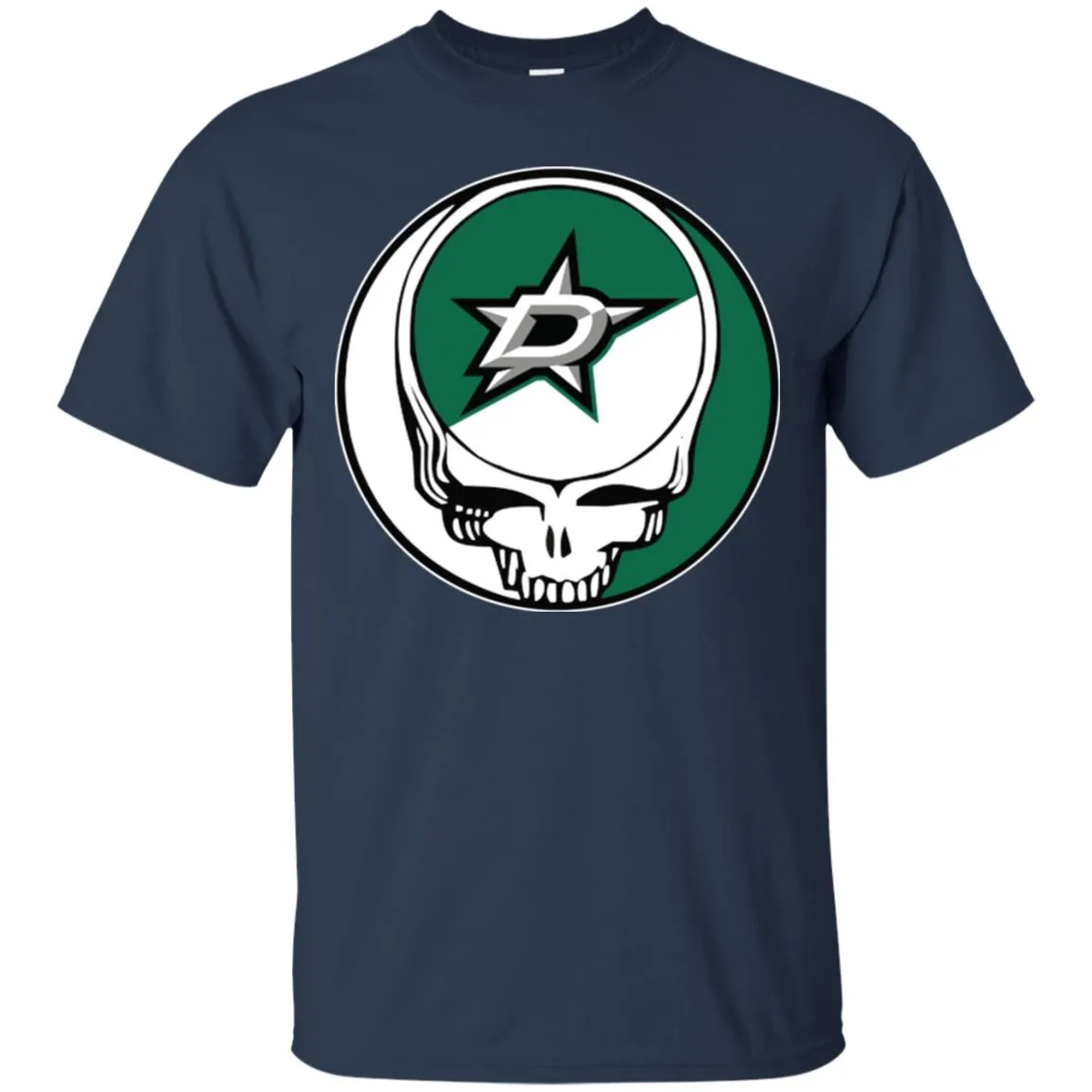 Dallas Stars Grateful Dead Steal Your Face Hockey Nhl Shirts