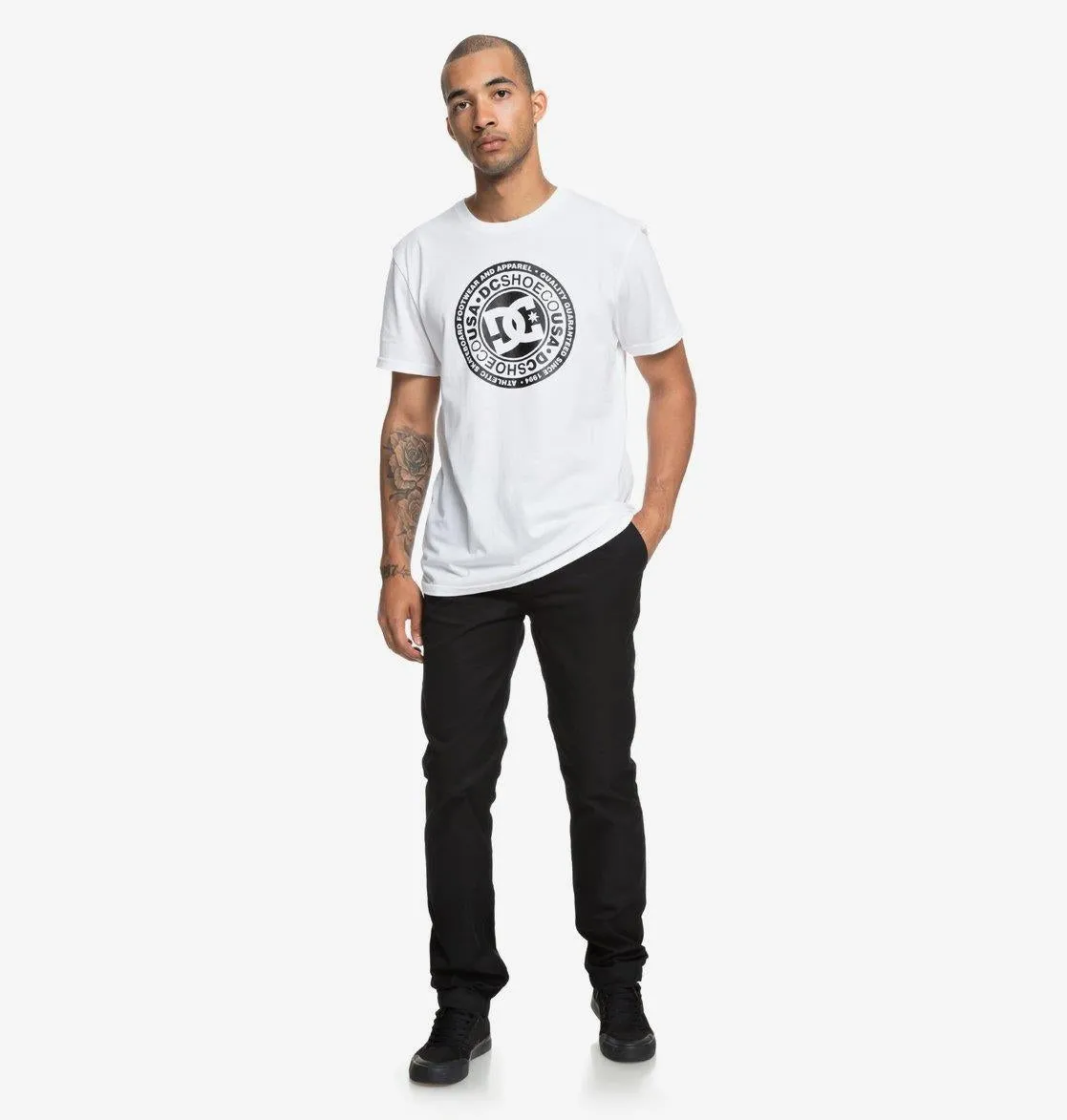 DC Shoes Worker Straight Fit Chino Pants Black