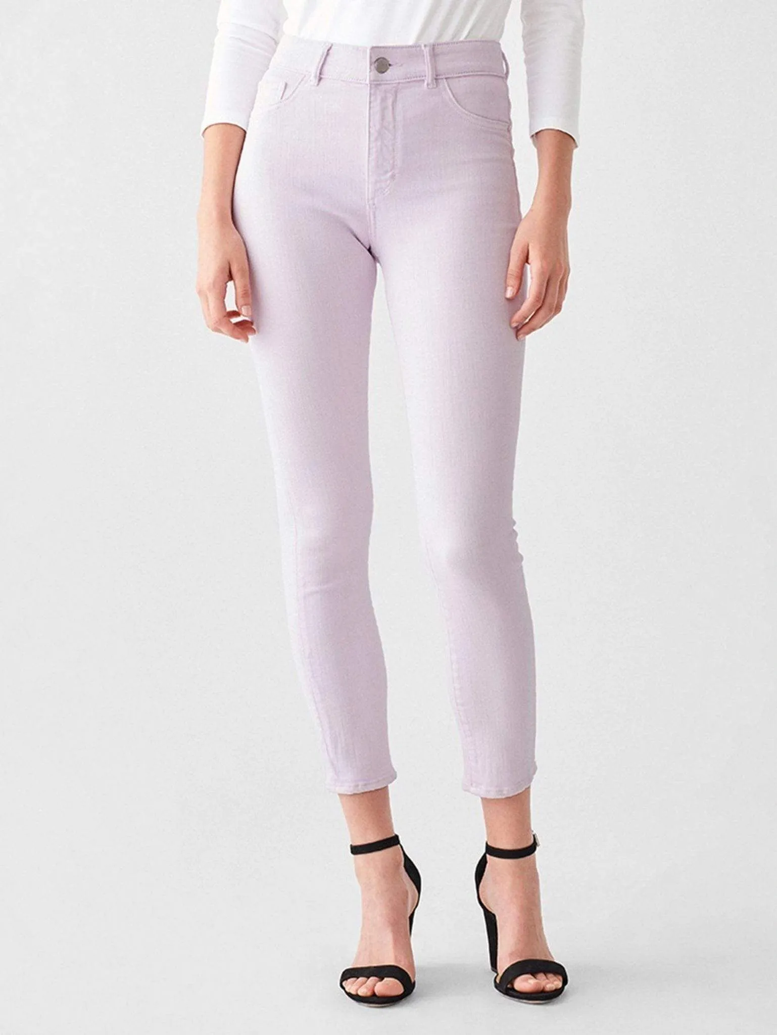 Farrow Ankle High Rise Skinny Viola