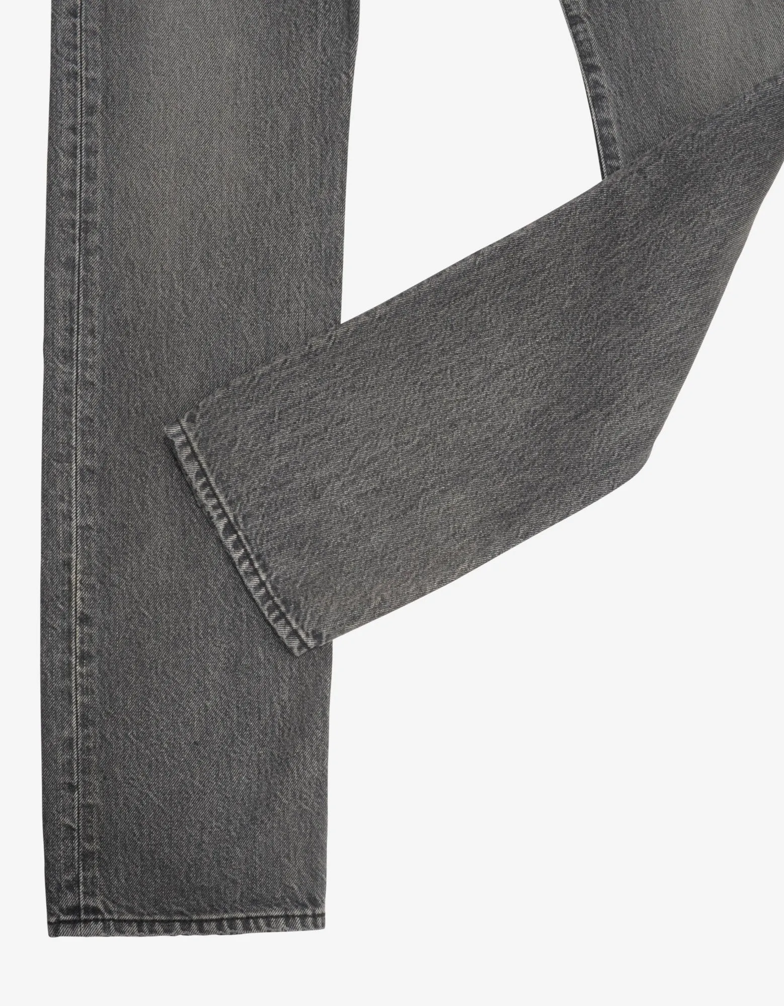 Grey Stonewash Slim Jeans -