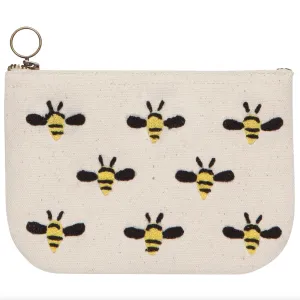 Honey Bees Zip Pouch