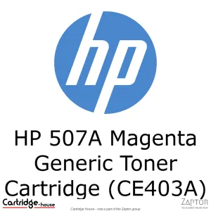 HP 507A Magenta LaserJet Toner Cartridge (CE403A) - Alternate Brand, A-H-CE403A-M