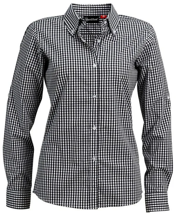 Identitee W45 Miller Ladies Long Sleeve Check