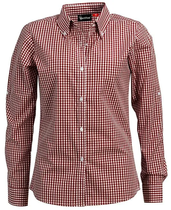 Identitee W45 Miller Ladies Long Sleeve Check