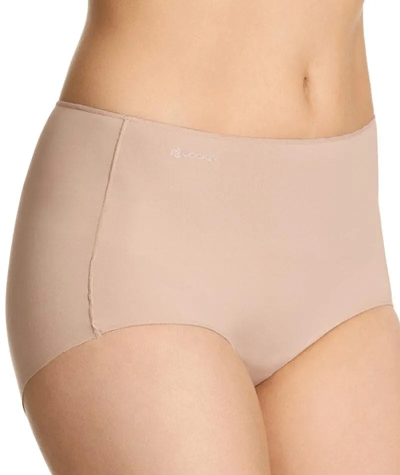 Jockey No Panty Line Promise Next Generation Microfibre Full Brief - Dusk