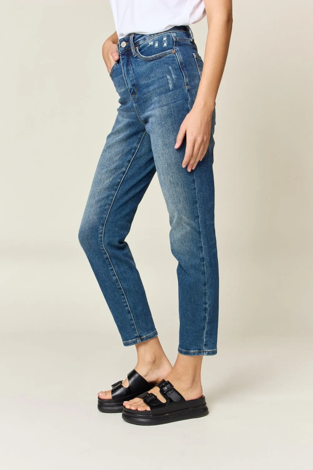 Judy Blue Porch Rocking High Waist Slim Jeans Style 88776