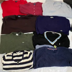 Lacoste/polo Ralph Lauren/Tommy sweaters/jumpers