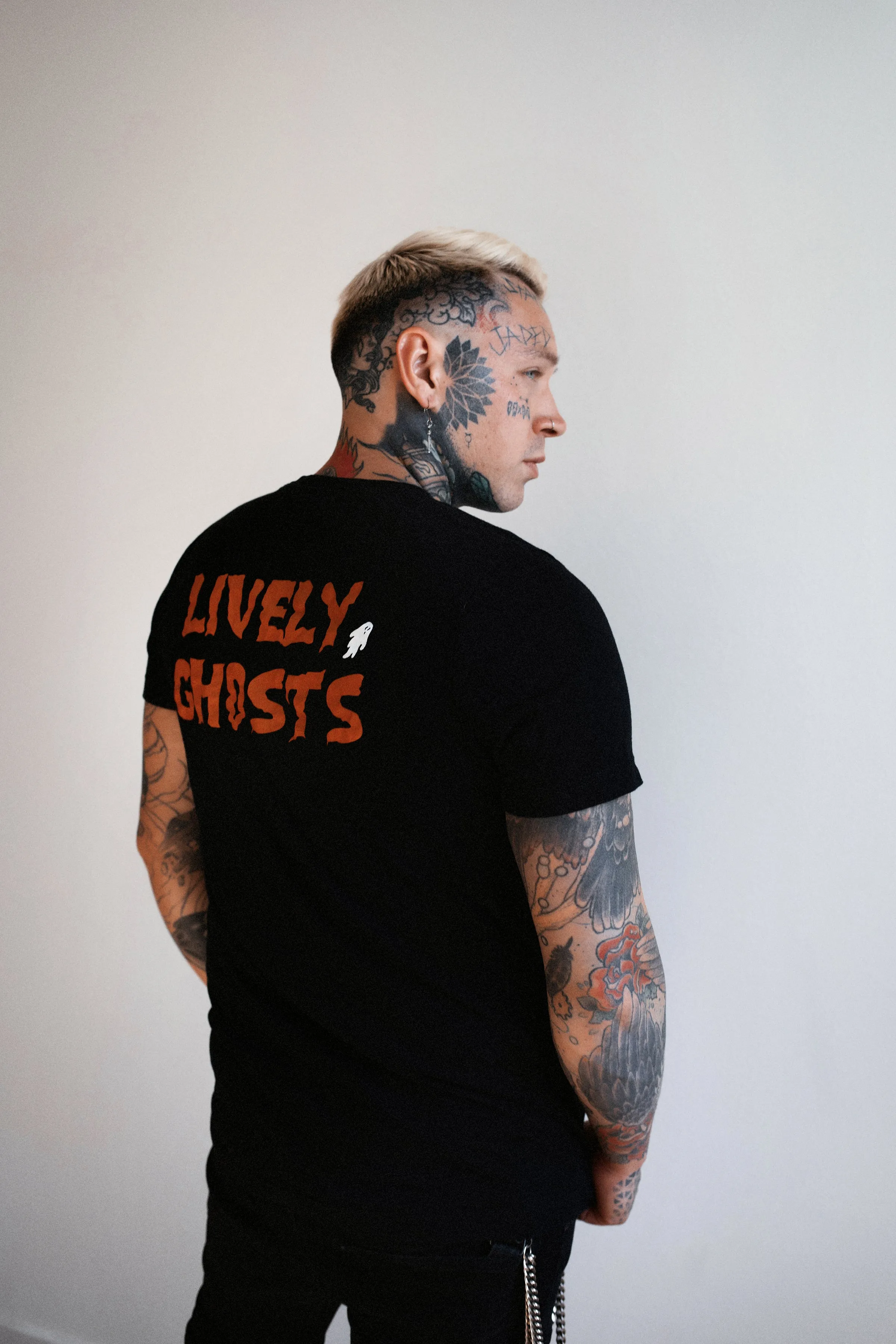 Lively Ghosts "Ghostie" Unisex Logo Tee