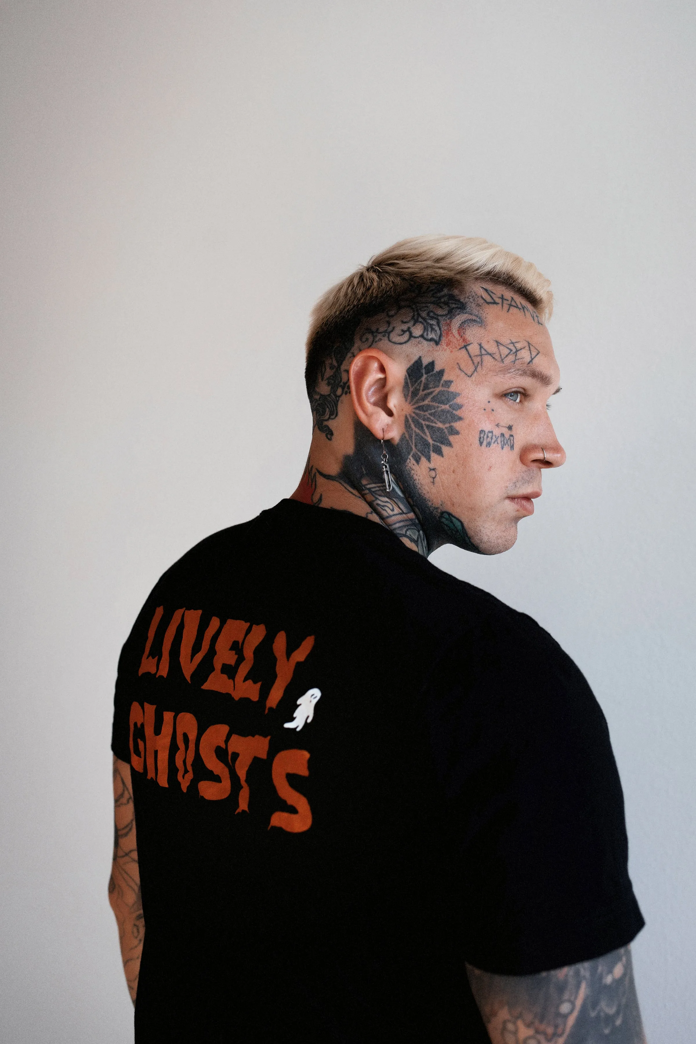 Lively Ghosts "Ghostie" Unisex Logo Tee