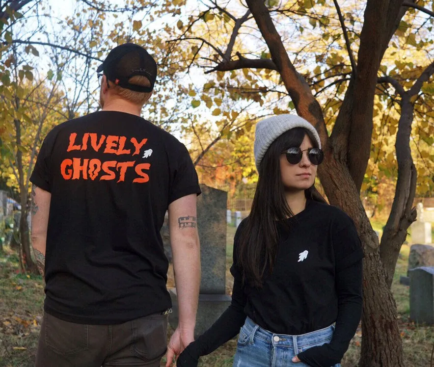 Lively Ghosts "Ghostie" Unisex Logo Tee