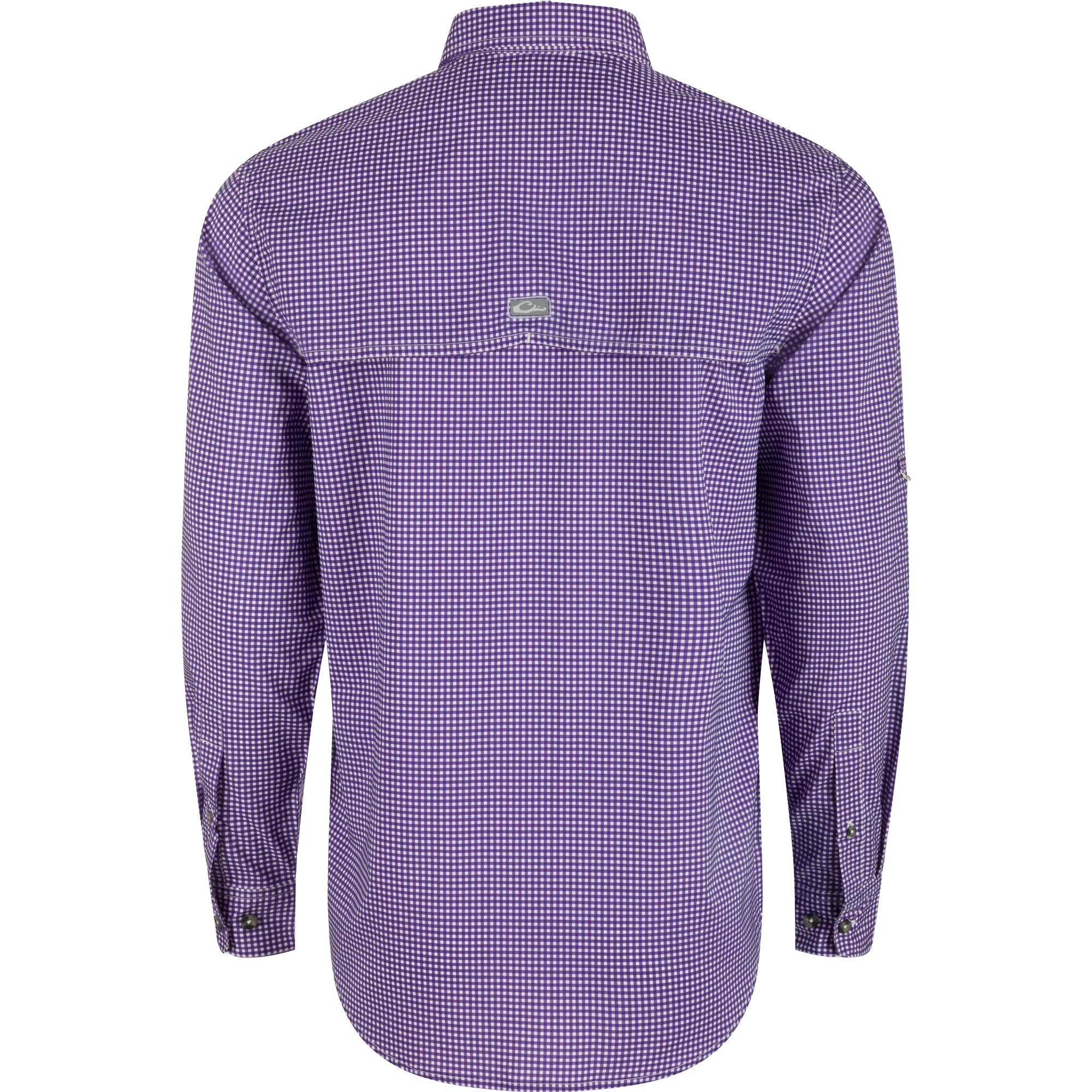 LSU Frat Gingham Long Sleeve Shirt