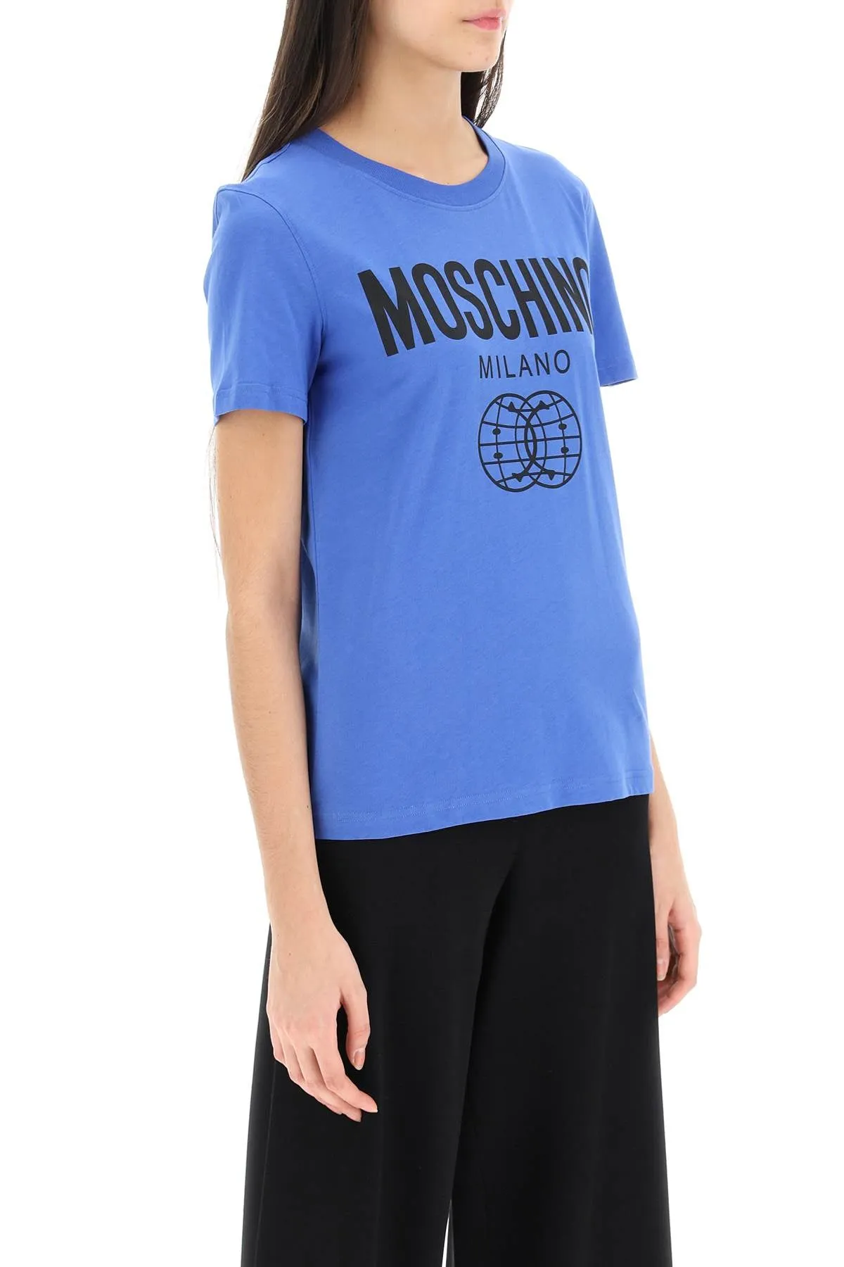 Moschino double smile print t-shirt