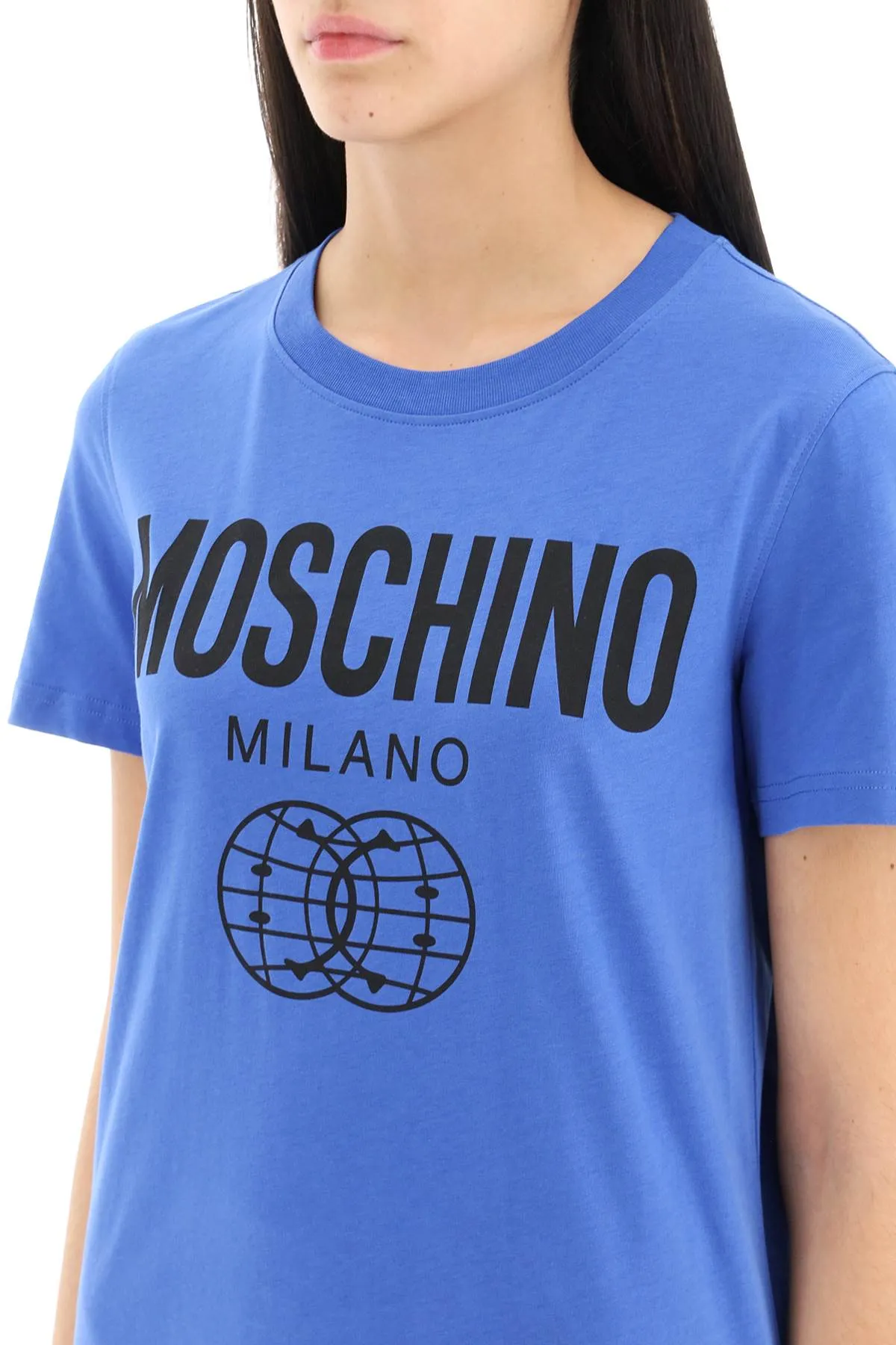 Moschino double smile print t-shirt