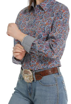 MSW9164195 - Cinch Women's Button-Up Shirt- LTB