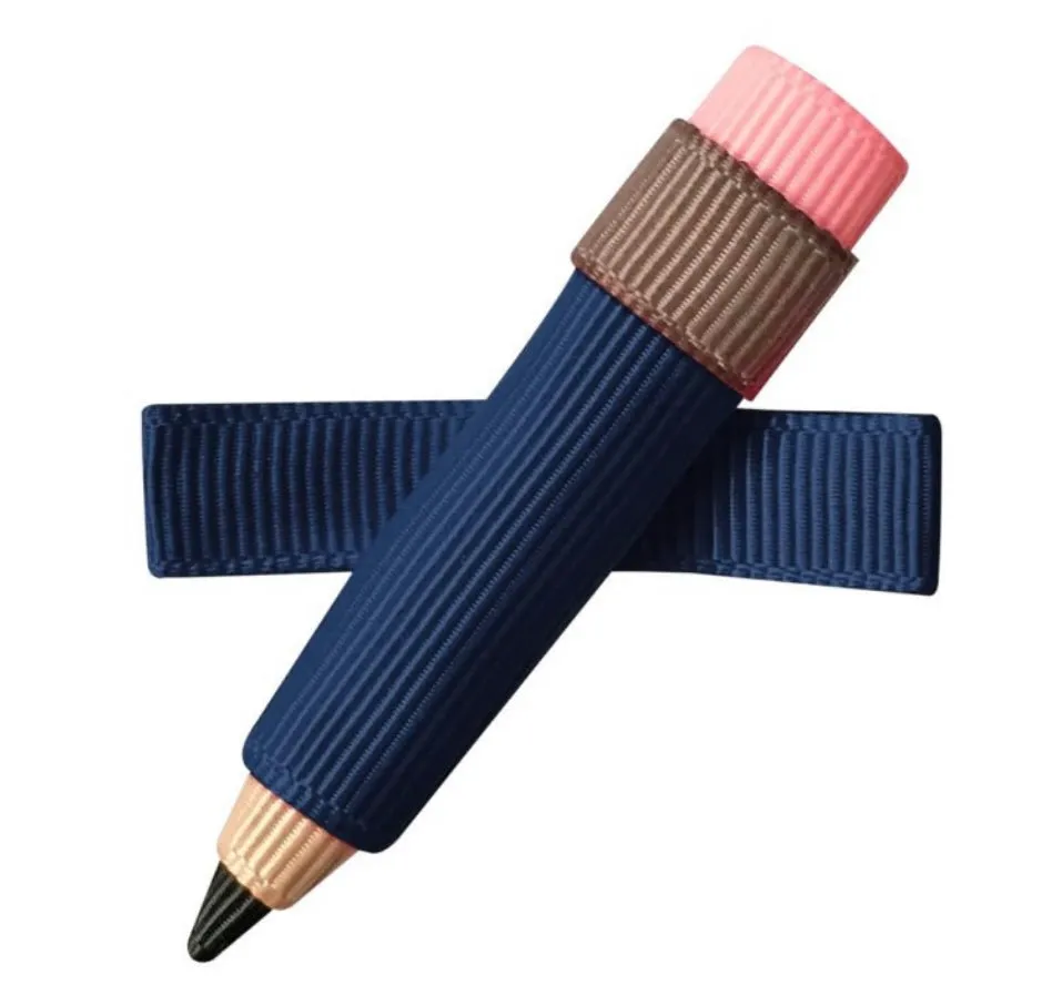 NAVY PENCIL CLIP