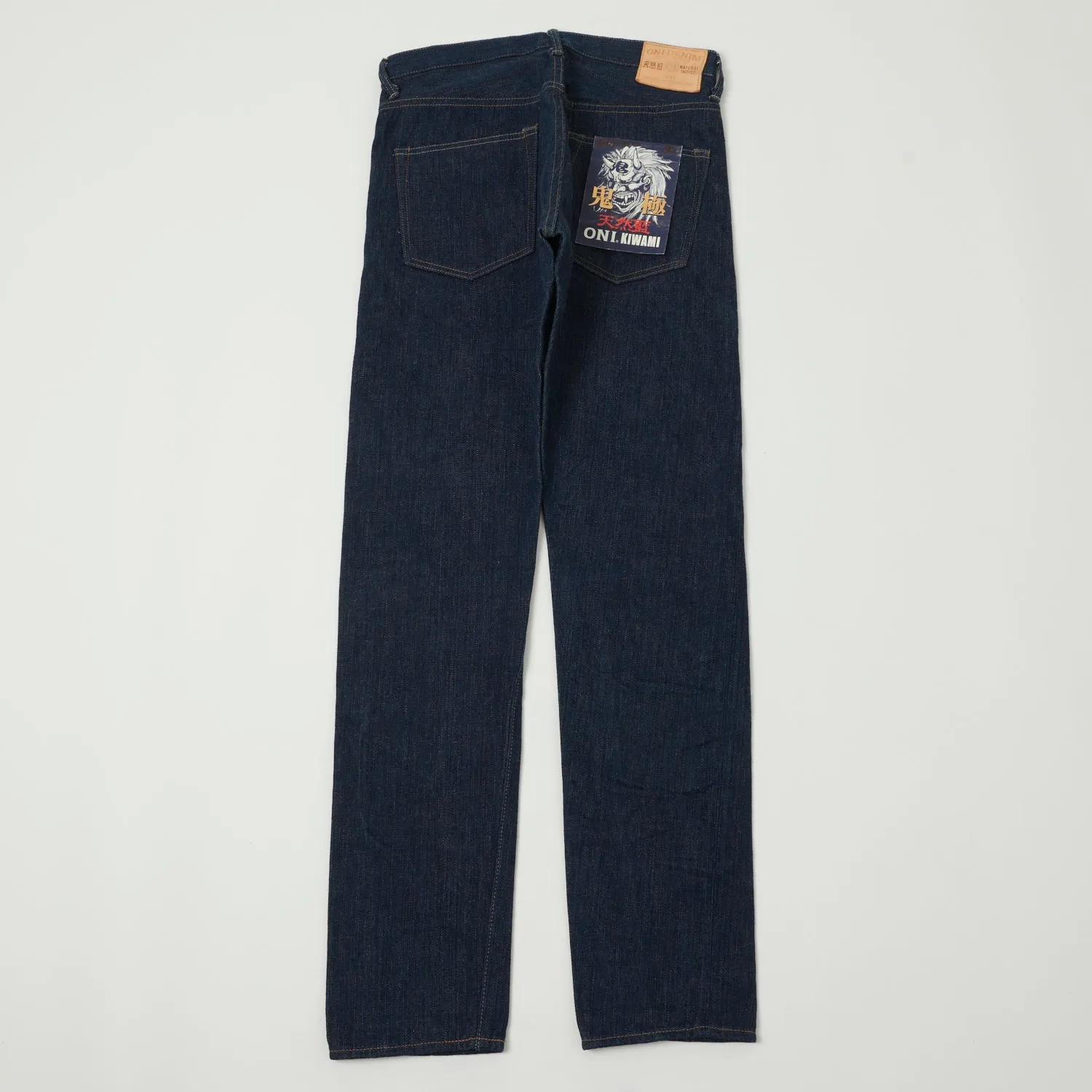 ONI 679 Kiwami Natural Indigo 16oz Slim Tapered Jean - One Wash