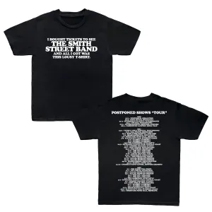 Postponed Tour T-Shirt (Black)