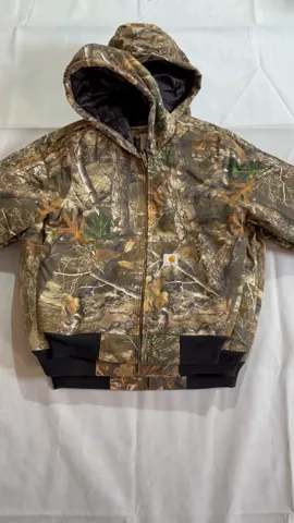 SALE! Vintage Carhartt Rework Style Realtree Camouflaged Hooded Jackets - MOQ 40 pcs #0311