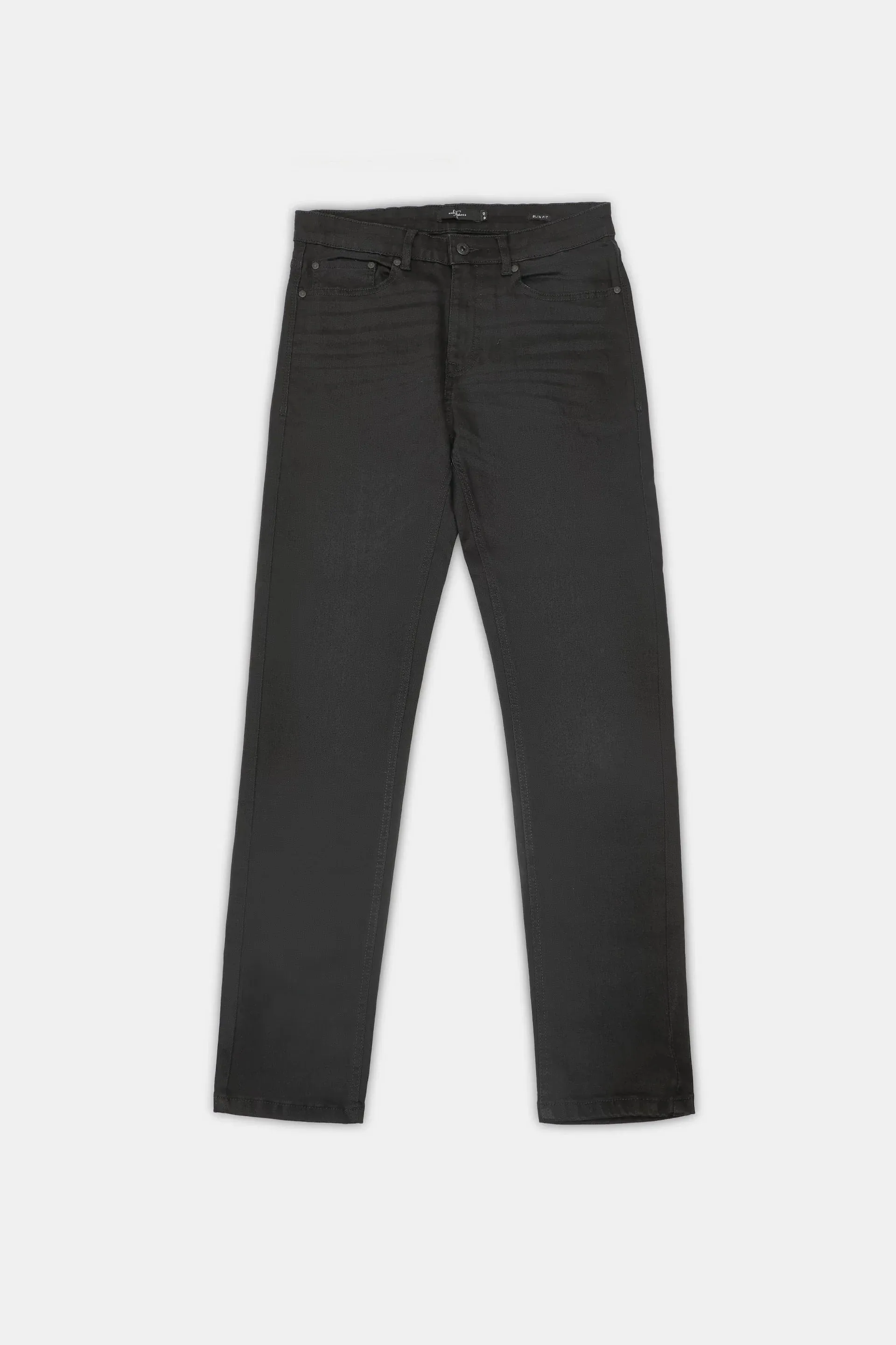 Slim Fit Denim Black Jeans