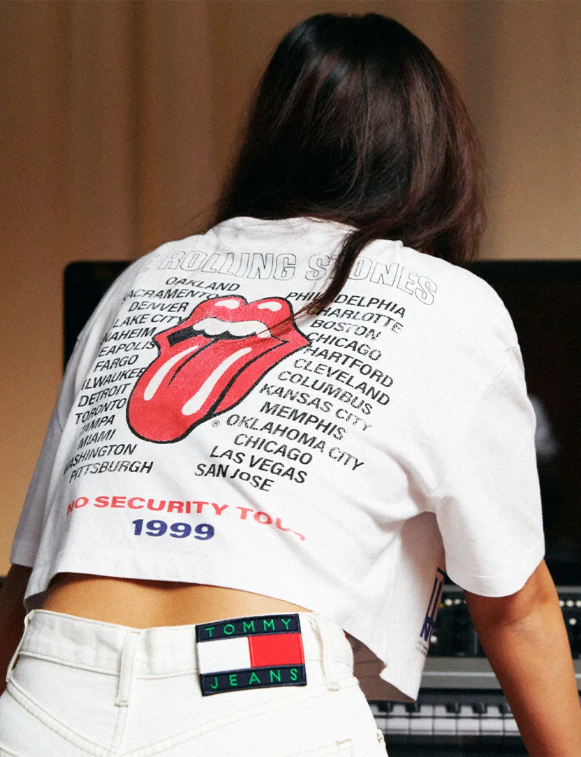 Stones x Tommy Hilfiger Crop T-Shirt