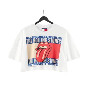 Stones x Tommy Hilfiger Crop T-Shirt