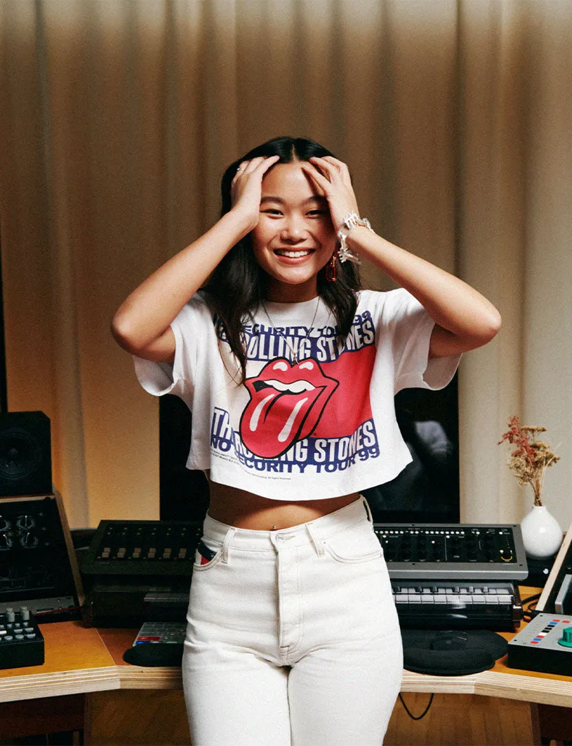 Stones x Tommy Hilfiger Crop T-Shirt