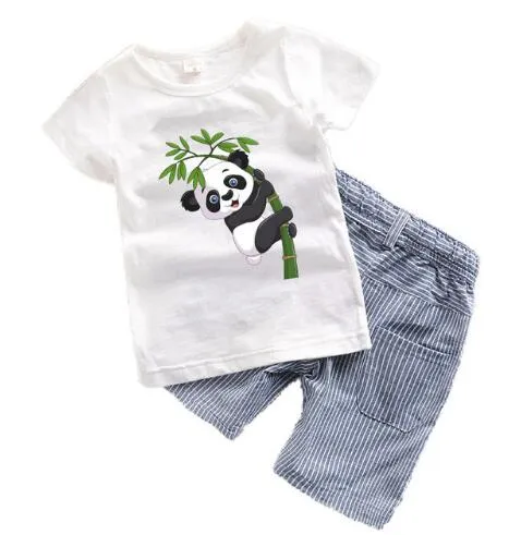 Summer Mickey Toddler Boys Clothing Sets