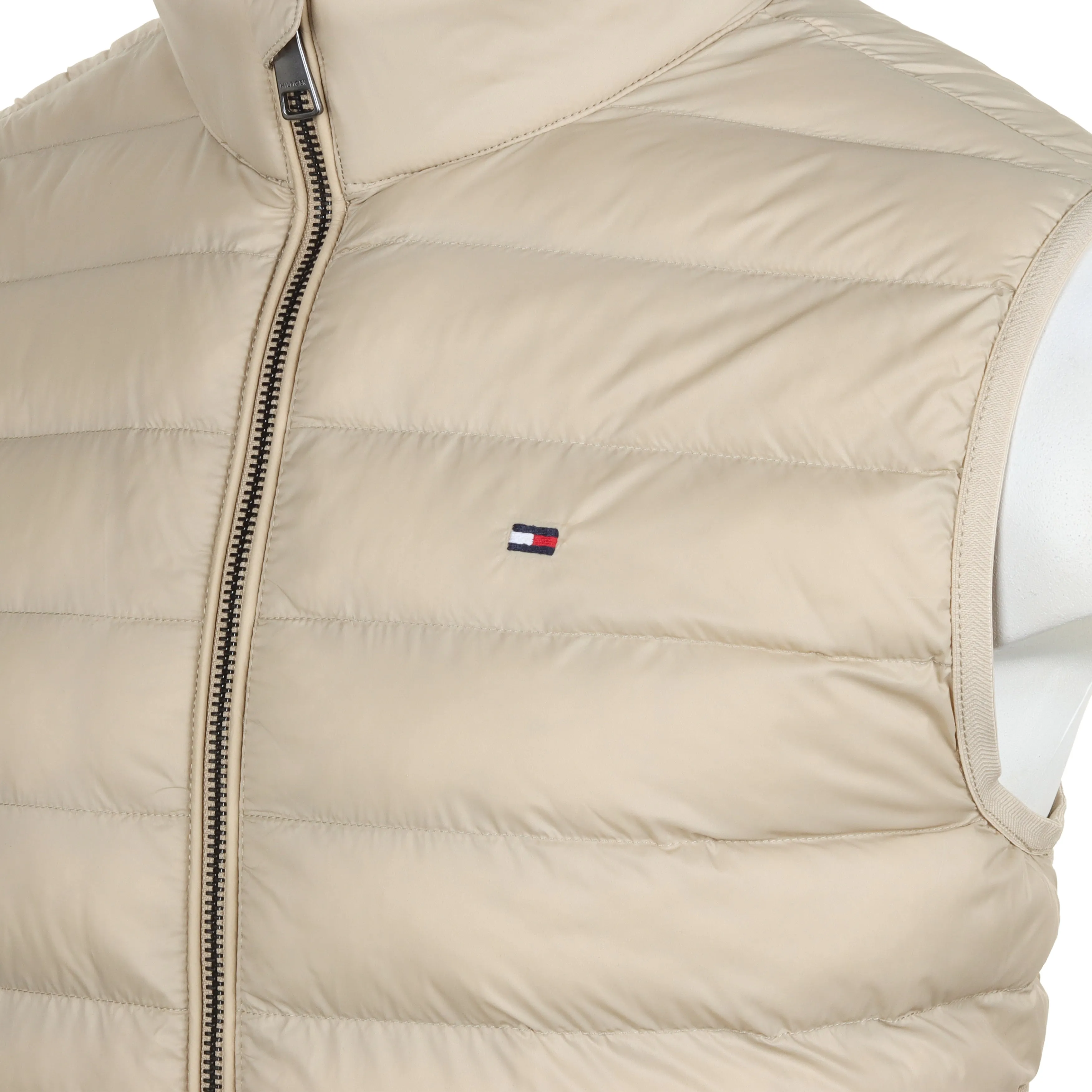 Tommy Hilfiger Mixed Media Full Zip Vest