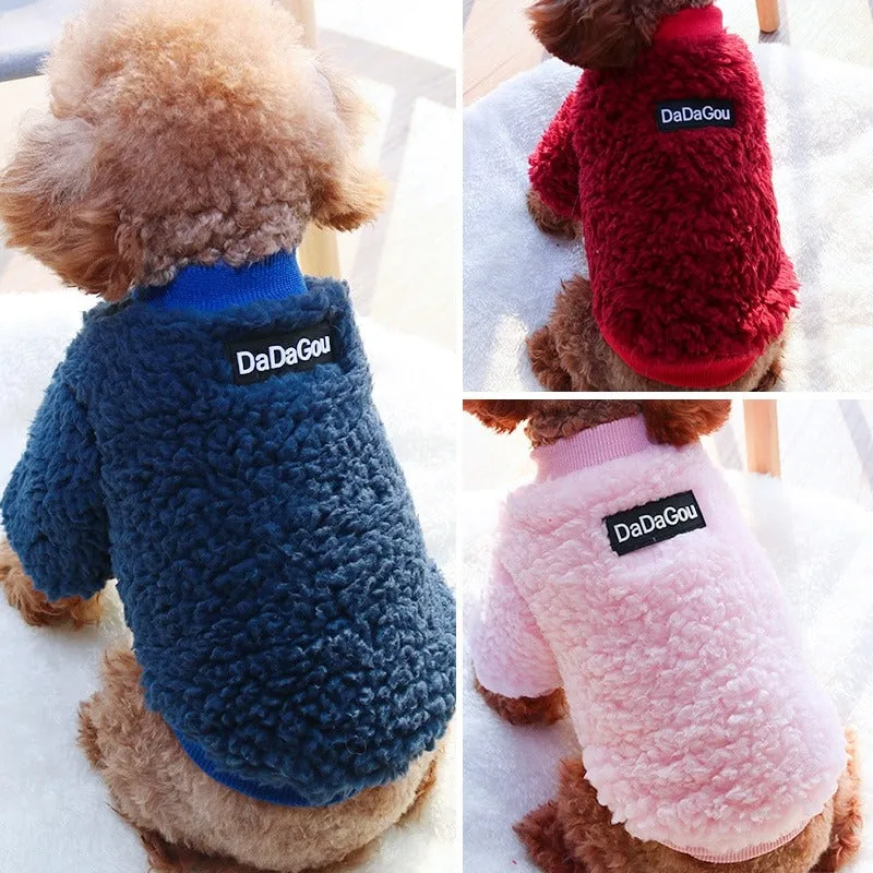 Warm Winter Sweater Jackets for Small Dogs