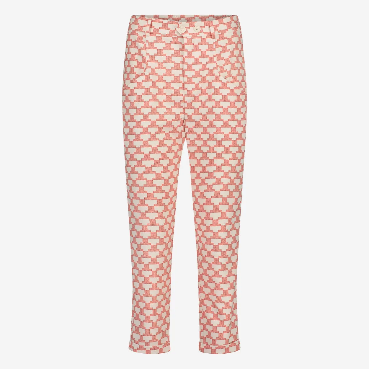 Zella Pants | White Red